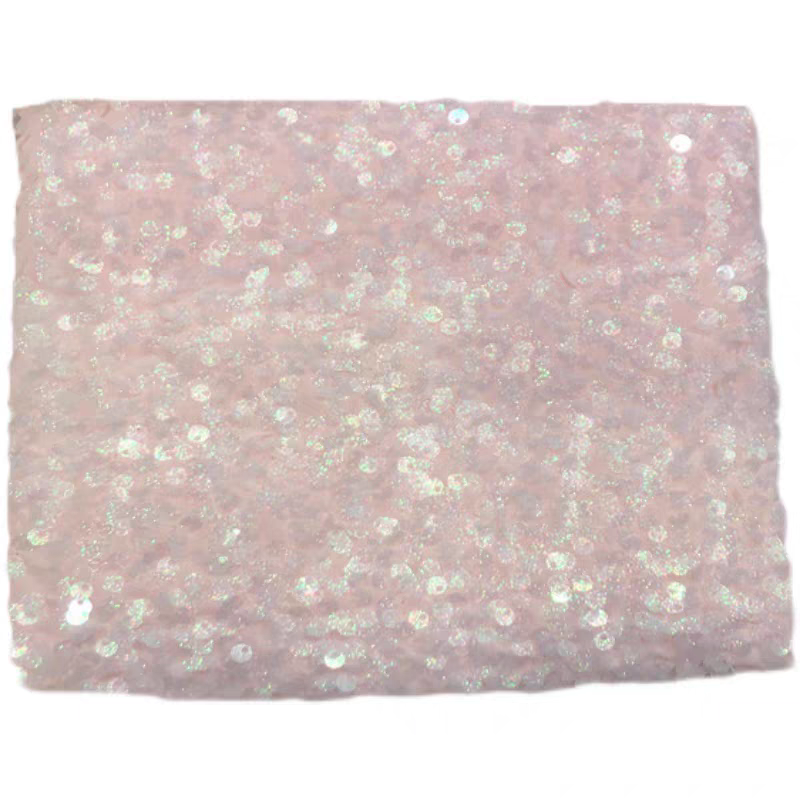 Chiffon sequin fabric sprinkled with powder sequins children's clothing performance fashion designer dress dress background cloth DIY