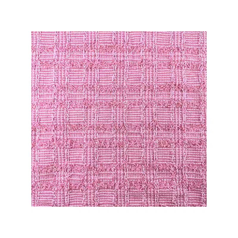 C*ANEL catwalk small fragrance fabric, advanced custom tweed clothing fabric, designer DIY handmade shoes and hats