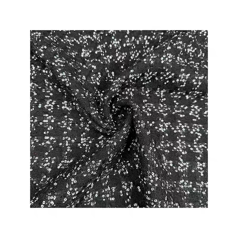 Dobacol color imported small fragrance fabric, delicate tweed high-end customized clothing, handmade luggage fabric