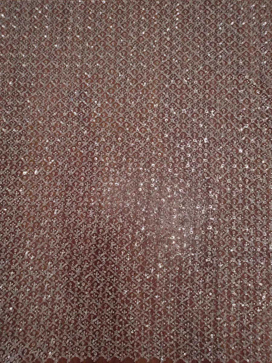 New three-dimensional embroidery sequins beading lace fabric wedding dress mesh accessories DIY decorative clothing fabrics | Amehandmadesg