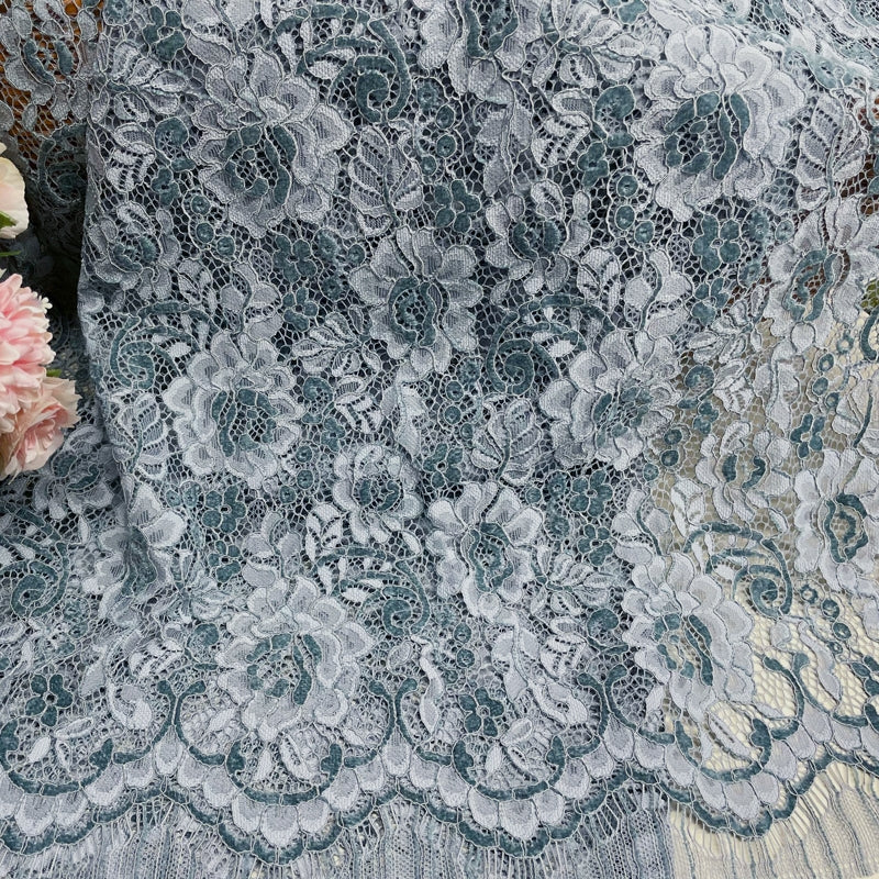 Lace fabric printing 3001-006 | Amehandmadesg