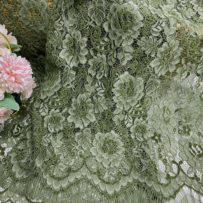 Lace fabric printing 3001-006 | Amehandmadesg