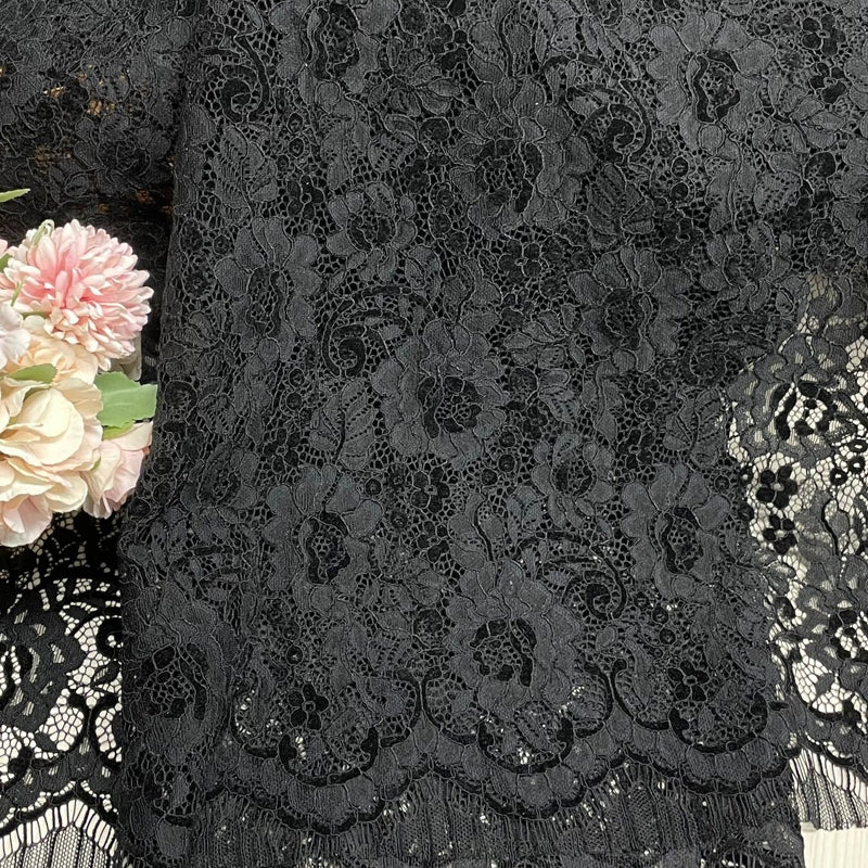 Lace fabric printing 3001-006