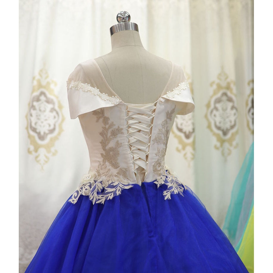 dress female pompous skirt long vocal art examination dress host annual meeting evening dress pompous skirt