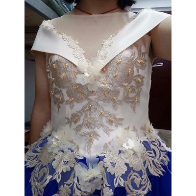 dress female pompous skirt long vocal art examination dress host annual meeting evening dress pompous skirt