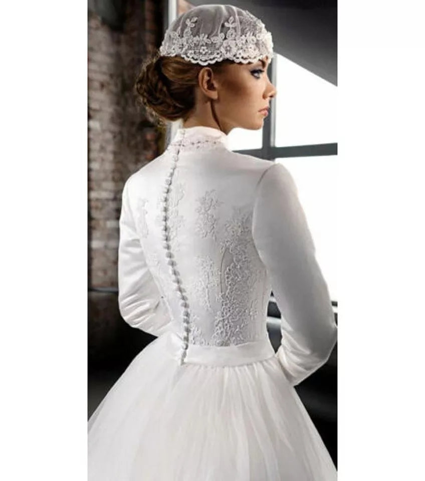 New Half Sleeve Vintage Wedding Dresses 2020 Off Should Embroidery Vestidos De Noivas Plus Size Bridal Ball Gowns