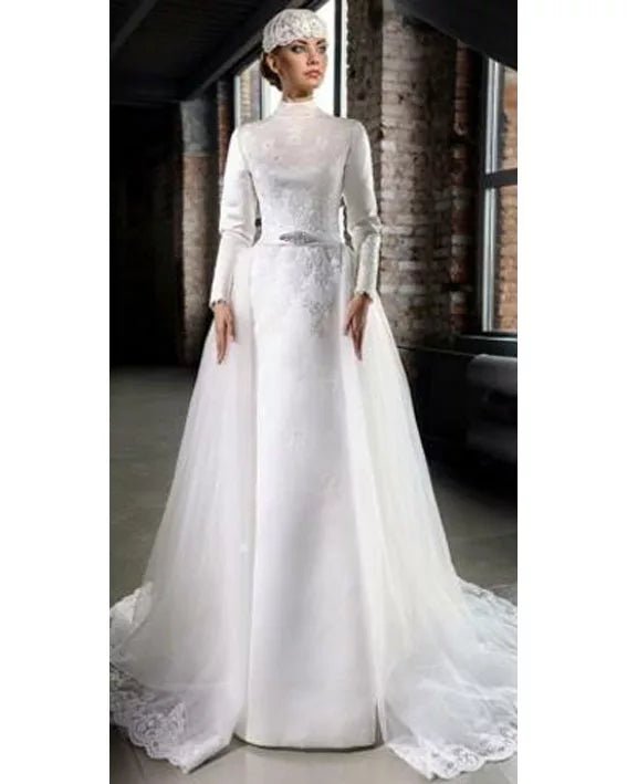 New Half Sleeve Vintage Wedding Dresses 2020 Off Should Embroidery Vestidos De Noivas Plus Size Bridal Ball Gowns