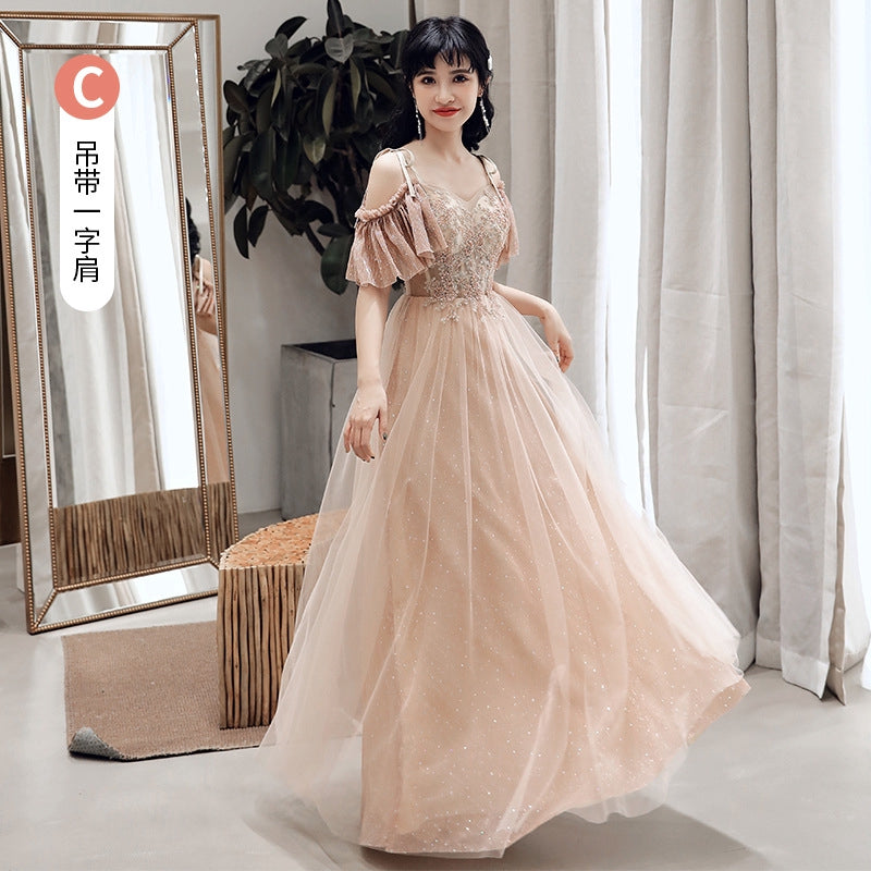 immortal. Summer Sisters'Wedding Dresses Long Graduation Dresses Show Slim Girls