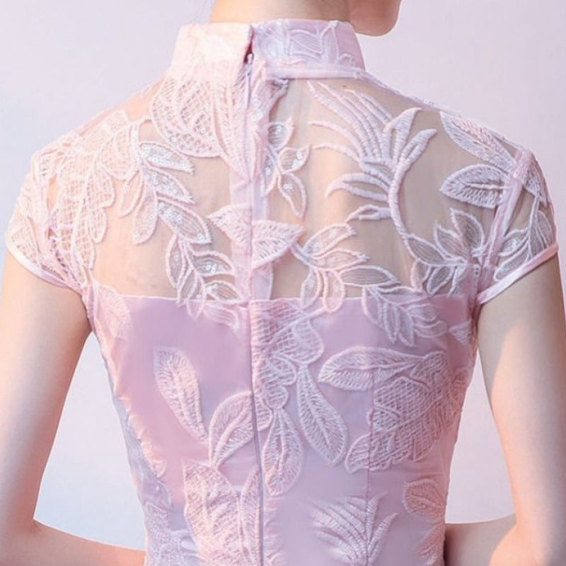 Cheongsam New Fashion Fishtail Temperament Young Girl Chinese Style Dress