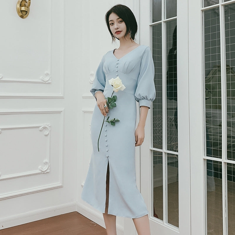 Beautiful Light Moran Bridesmaid Dress Female Winter Bridesmaid Dress Fairy