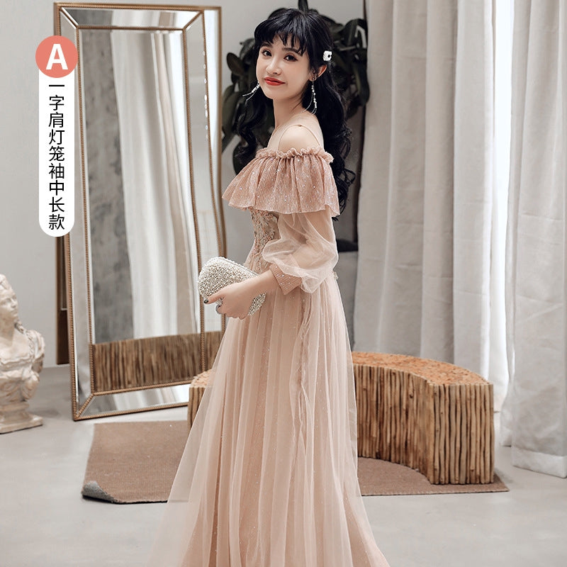 immortal. Summer Sisters'Wedding Dresses Long Graduation Dresses Show Slim Girls