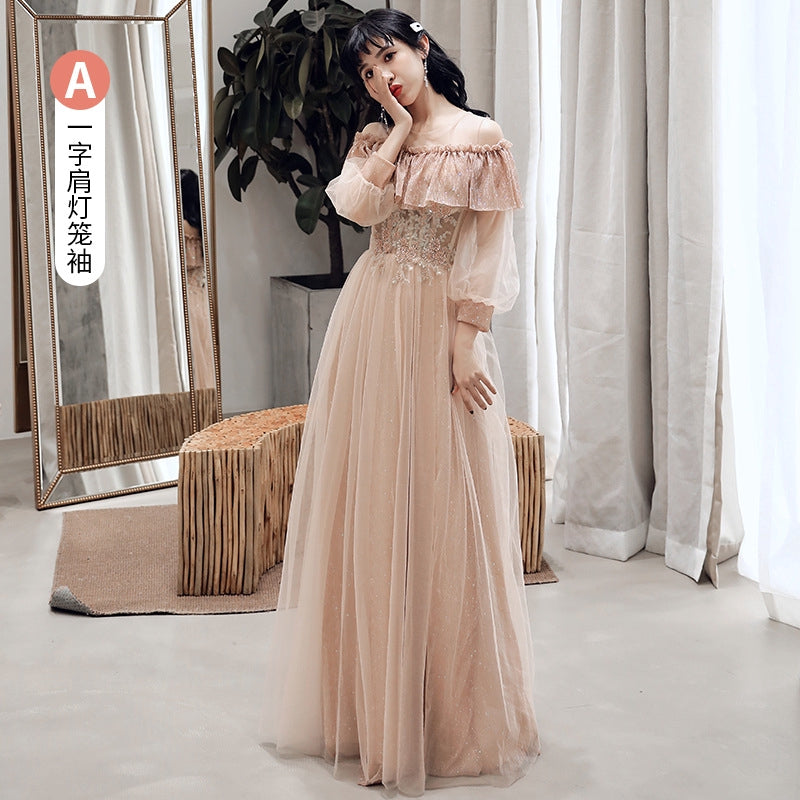 immortal. Summer Sisters'Wedding Dresses Long Graduation Dresses Show Slim Girls