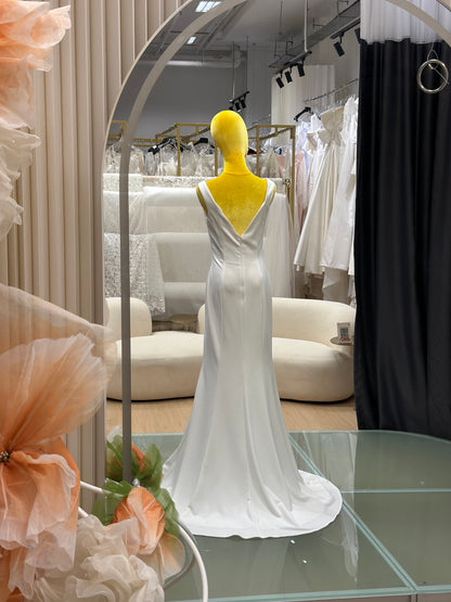 Serenity Pleated Bridal Gown | Ready-to-Wear