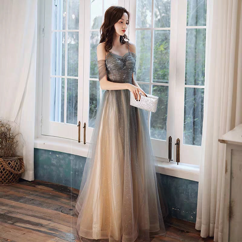 Annual meeting evening dress new winter banquet temperament sexy high- Ame_handmadesg Annual meeting evening dress new winter banquet temperament sexy high- Ame_handmadesg
