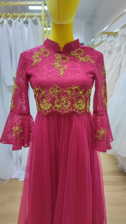 Evening Gown for girls R-0429