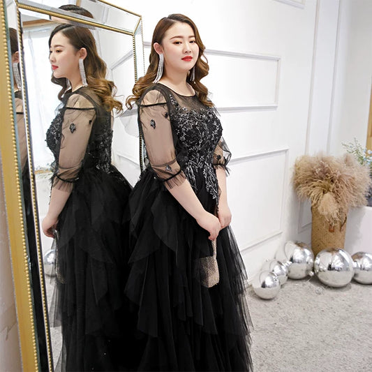 Elegant Black Evening Dress