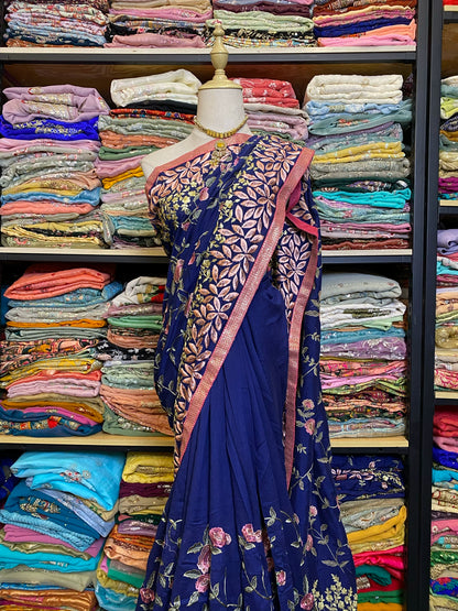 Indian Heavy Labor Saree