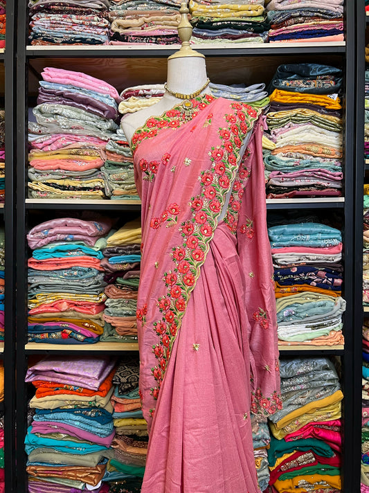 Indian Beaded Sari Wedding dress