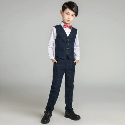 Boy's Classic Suit Jacket Set: Formal Occasion Style