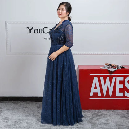 Elegant Woman Evening Gown