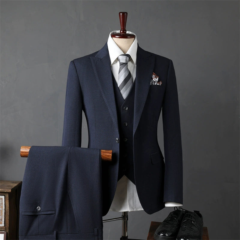 Men's 3 Piece English Style Suit