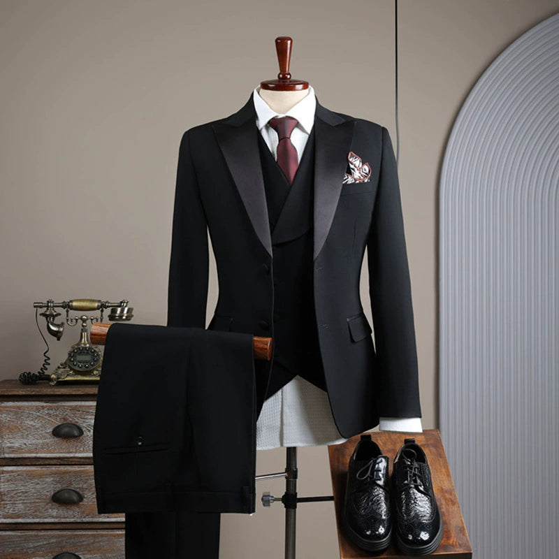 Classic Wedding Suit 3 Piece Set