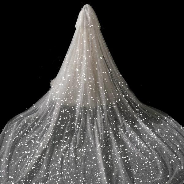Retro Bridal Veil Hair Accessory