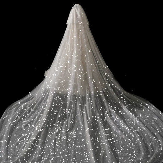 Retro Bridal Veil Hair Accessory