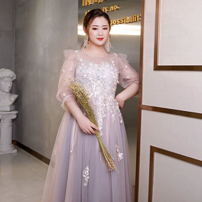 Ladies Fitted French Evening Dress