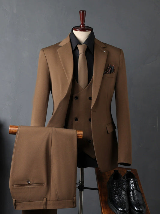 Classic 3-Piece Suit Set for Men