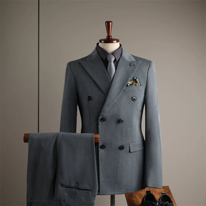 Elegant 3-Piece Wedding Suit for Modern Gentlemen