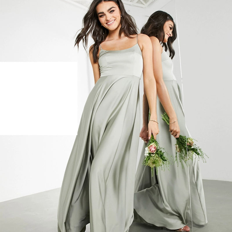 Silky Evening Dress High-Quality Style