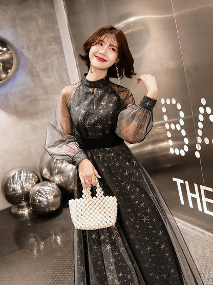 Black Evening Party Dress