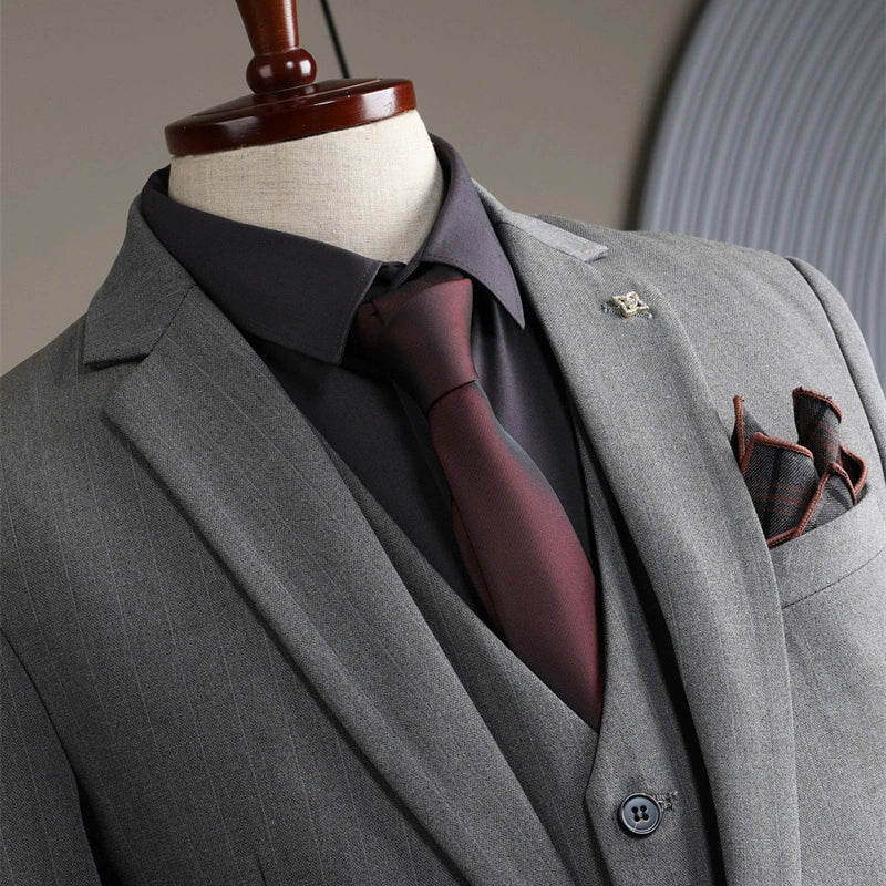 Men's 3 Piece Suit Set