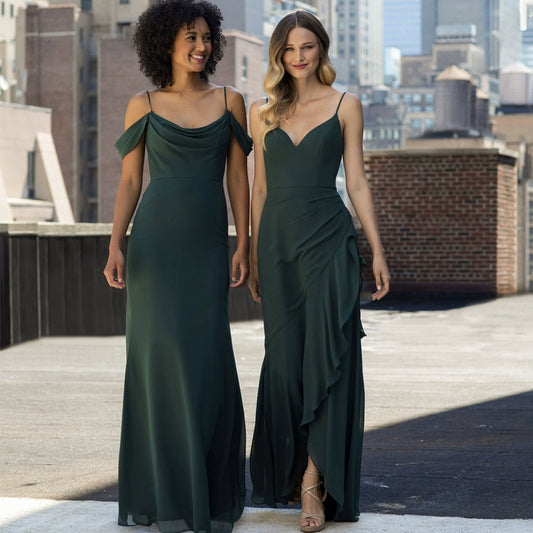 Green Bridesmaid Dress