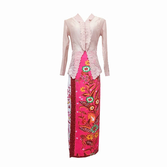 Fitted Shiffon Embroidered Top