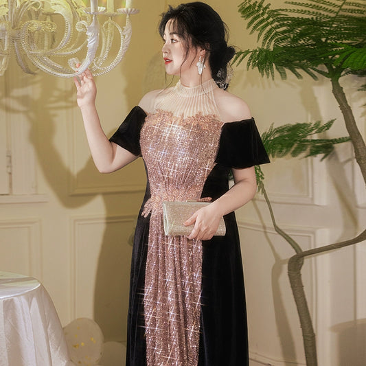 Elegant Plus Size Evening Dress