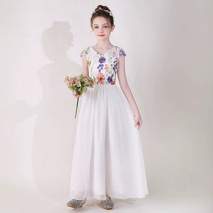 Flowered Princess Dress