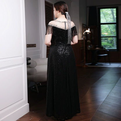 Elegant Black Evening Dress