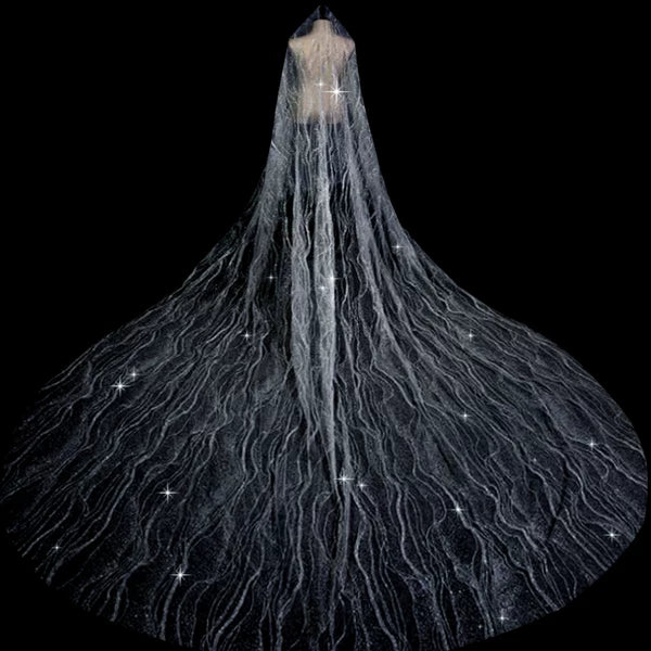 Wedding Veil Shining Galaxy 3.5M Long