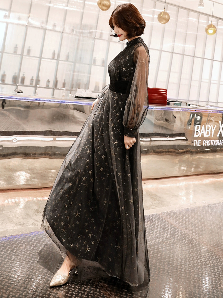 Black Evening Party Dress