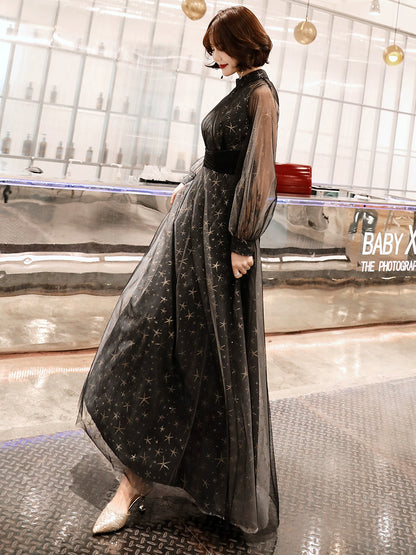 Black Evening Party Dress