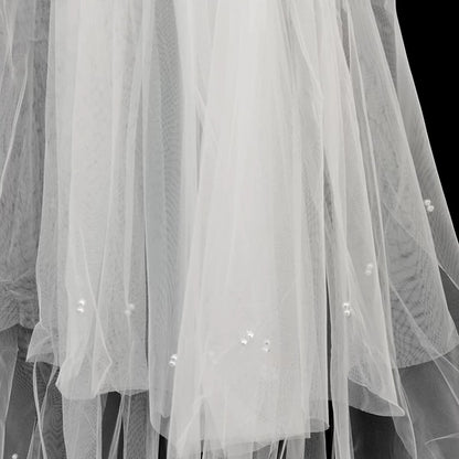 Wedding Veil Lace Short Bridal