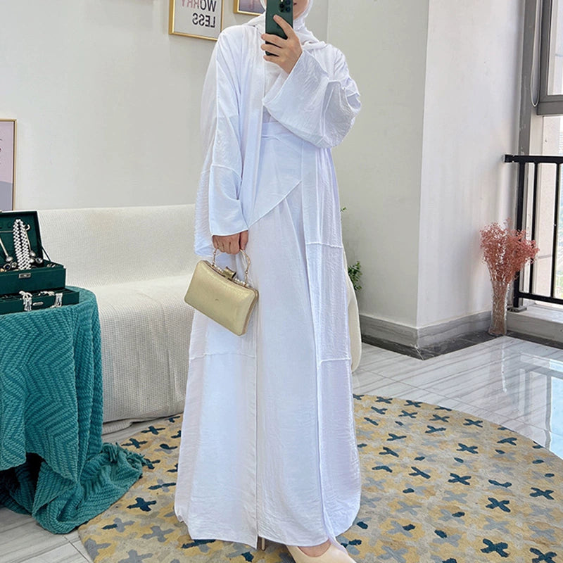 Elegant High-End Ethnic Arabic Long Skirt Dress from Malaysia