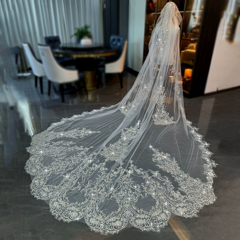Handmade Wedding Veil 3.5m Long