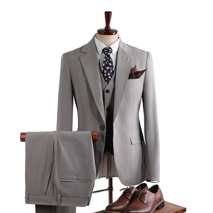Set, Fashionable Suit For Leisure, Wedding Dress, Korean Style, 3 Piece Set