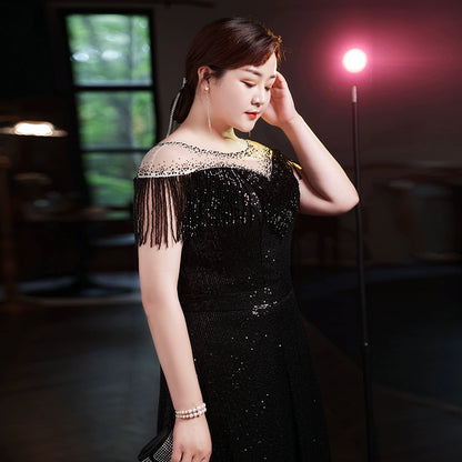Elegant Black Evening Dress