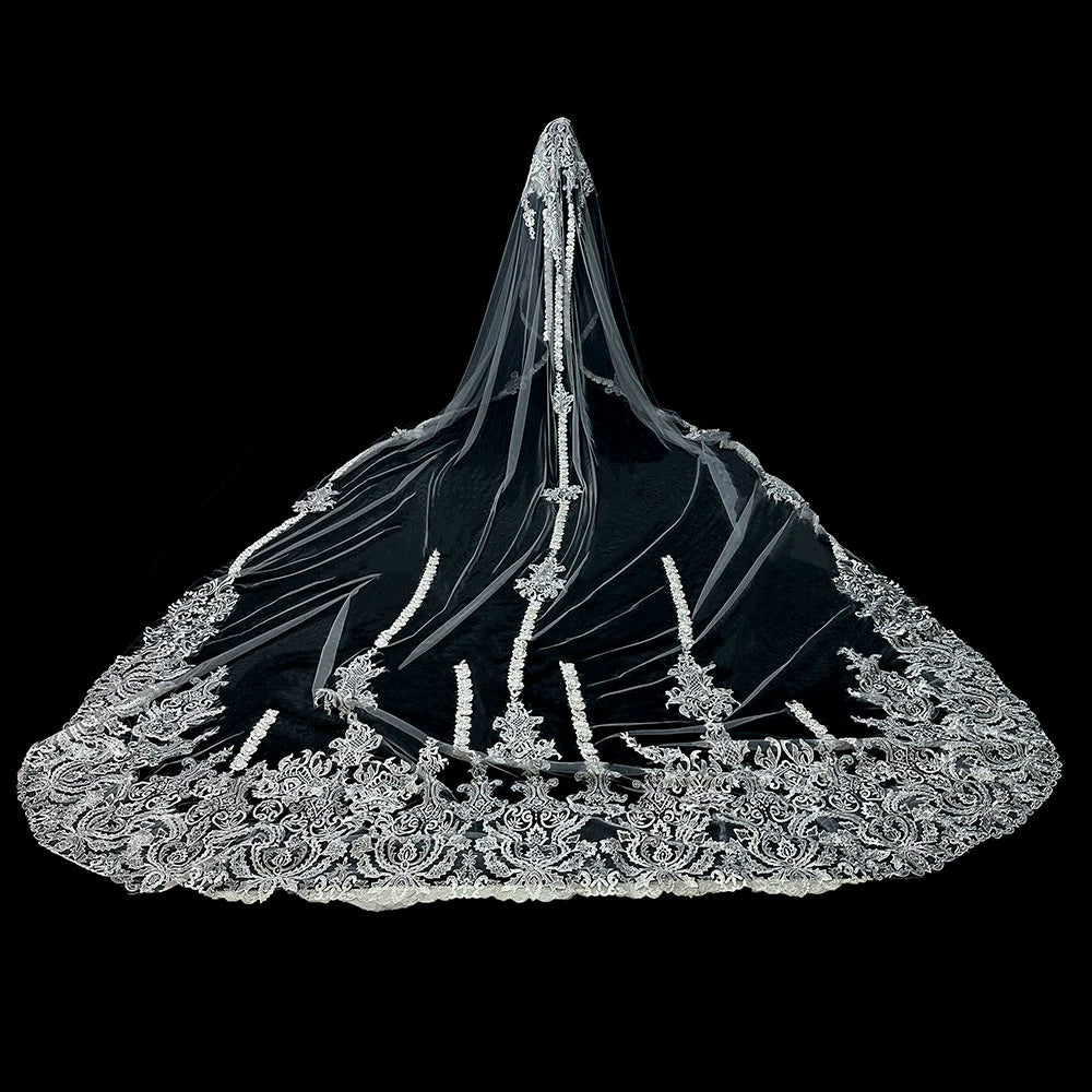 Luxury Bridal Veil 5M Long 3M Wide