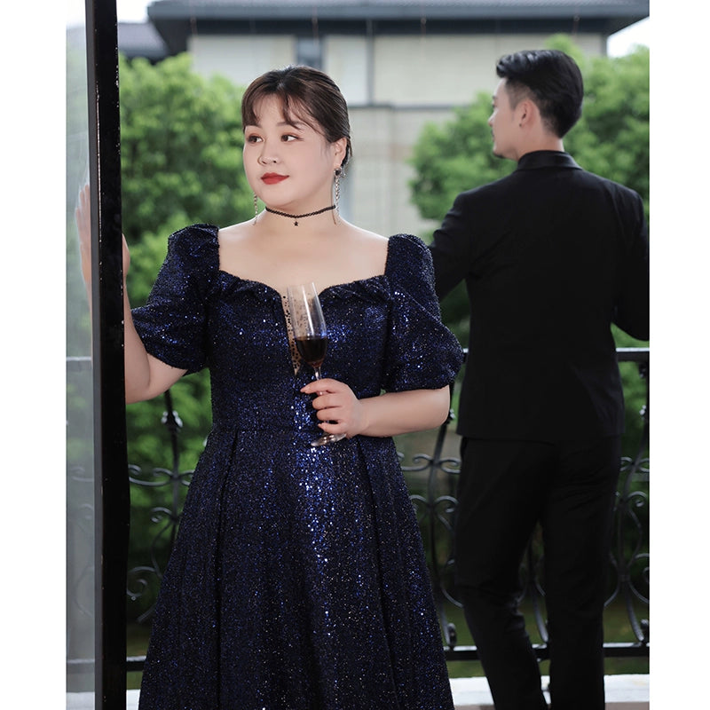 New Evening Dress Fat MM High End Art