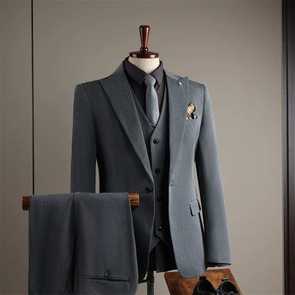 Men's Classic 3 Piece Suit Set